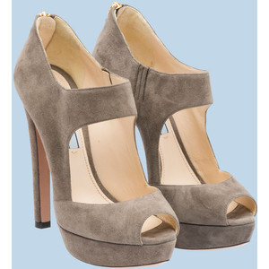 Prada Open-Toe - Women's Platform Pumps | Platformebi | პლატფორმები