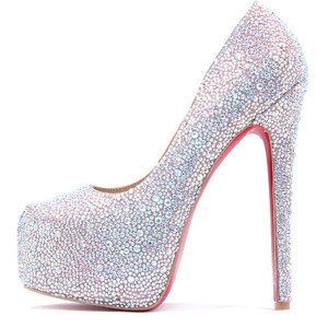 Daffodile Diamond style 160mm Pump - Women's Platform Pumps | Platformebi | პლატფორმები