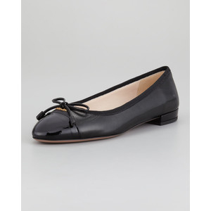 Prada Leather - Women's Ballet Flat