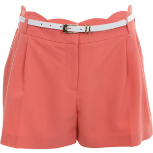 Scallop Waist Detail Short - shorts | shortebi | შორტები