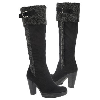 Naturalizer  Women's Trinity Wide Calf   Black - Women's Boots
