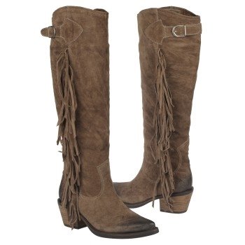 CARLOS BY CARLOS SANTANA  Women's Ringo   Taupe Leather - Women's Boots