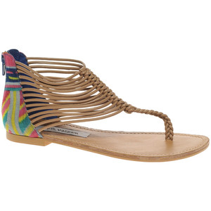 Steve Madden Seaverrs Strappy Flat Sandals - Women's Flat Sandals | Sandalebi | სანდალები