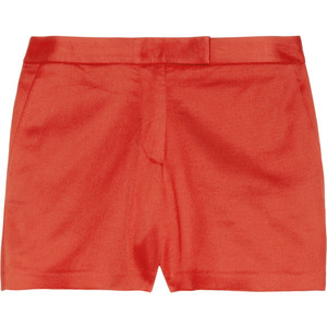 T by Alexander Wang Stretch-twill shorts - shorts | shortebi | შორტები