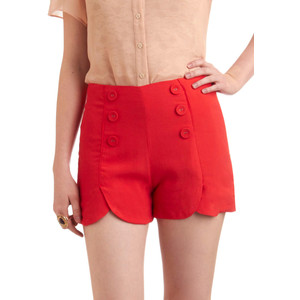 Sailor Squad Shorts in Red - shorts | shortebi | შორტები