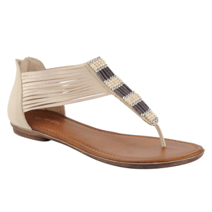 FRACASSA - Women's Flat Sandals | Sandalebi | სანდალები
