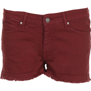 ELEVEN PARIS Short denim teint Rouge - shorts | shortebi | შორტები