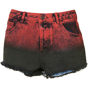 MOTO Dip Dye High Waisted Hotpants - shorts | shortebi | შორტები