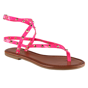 LOVIA - Women's Flat Sandals | Sandalebi | სანდალები