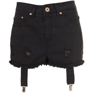 Denim Shorts By Fifi's Factory - shorts | shortebi | შორტები