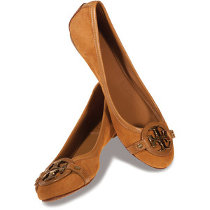 Aaden Ballet in Royal Tan - Women's Ballet Flat