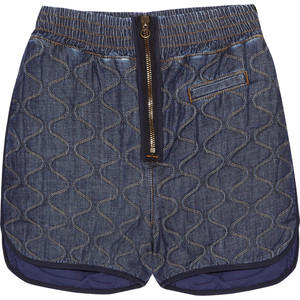 See by Chloé Quilted denim shorts - shorts | shortebi | შორტები