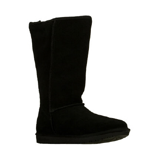 Skechers  Women's Shelbys- Powder Puff   Black Suede - Women's Boots