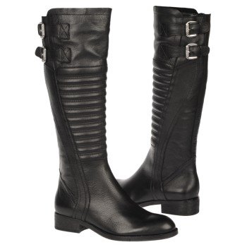 CARLOS BY CARLOS SANTANA  Women's Royce   Black Leather - Women's Boots