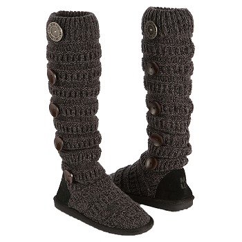 Muk Luks  Women's Miranda Stripe Boot   Ebony - Women's Boots