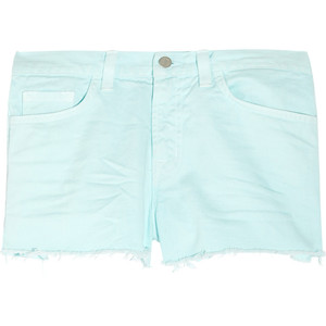 J Brand Denim Low-rise denim cut-off shorts - shorts | shortebi | შორტები