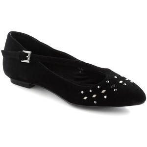 Words Slant Describe Flats - Women's Ballet Flat