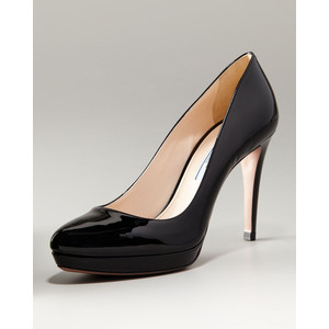 Prada Black Platform Pump - Women's Platform Pumps | Platformebi | პლატფორმები