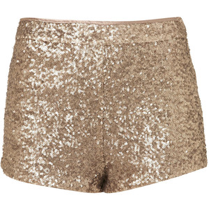 Gold Sequin Knickers - shorts | shortebi | შორტები