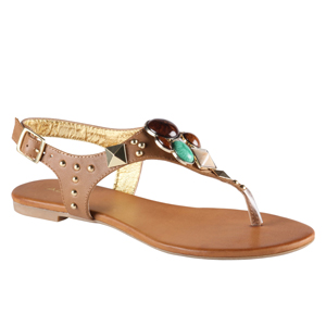 MEISS - Women's Flat Sandals | Sandalebi | სანდალები