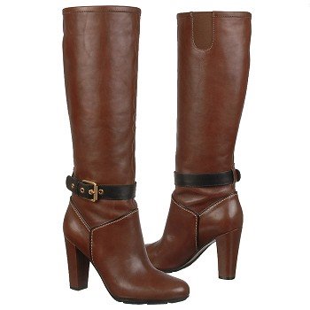 Rockport  Women's Jalicia Buckle Tall Bo   Cigar - Women's Boots