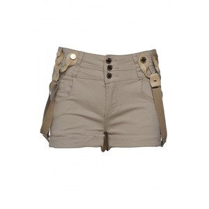 AX Paris AX Paris Button Shorts With Braces - shorts | shortebi | შორტები