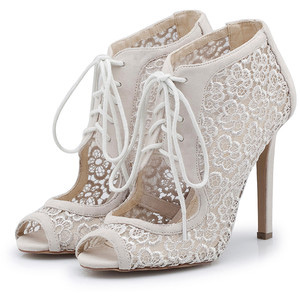 SuperTrash Pumps Lacey Cream - Women's Platform Pumps | Platformebi | პლატფორმები