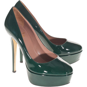 Semilla Vernice Emerald - Women's Platform Pumps | Platformebi | პლატფორმები