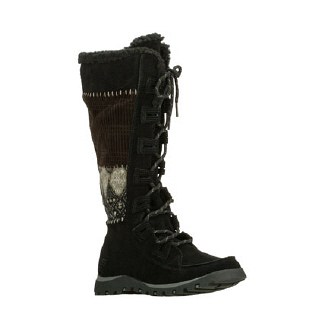 Skechers  Women's Grand Jams- Quilts   Black - Women's Boots