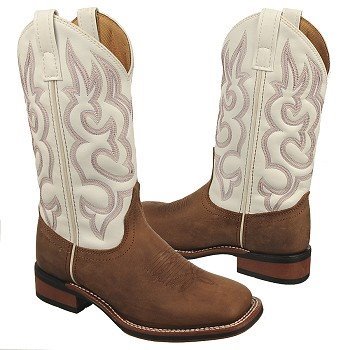 Laredo  Women's Mesquite   White / Tan Distress - Women's Boots