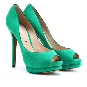 Nicholas Kirkwood Suede Platform - Women's Platform Pumps | Platformebi | პლატფორმები