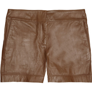 See by Chloé Leather shorts - shorts | shortebi | შორტები