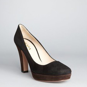 Prada Black  Platform Pumps - Women's Platform Pumps | Platformebi | პლატფორმები