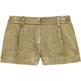 Diane von Furstenberg Naples metallic twill shorts - shorts | შორტები | shortebi 