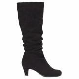 Womens Boots - Aerosoles  Women's Running Play   Black Fabric - QALIS CHEQMEBI - ქალის ჩექმები