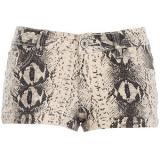 Snake Print Shorts - shorts