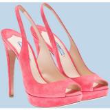 Prada Open-Toe - Women's Platform Pumps | Platformebi | პლატფორმები 