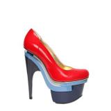 Versace 160mm Patent Leather Pumps - Women's Platform Pumps | Platformebi | პლატფორმები 