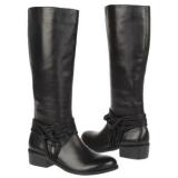 CARLOS BY CARLOS SANTANA  Women's Wellington   Black Leather - Womens Boots 