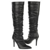 Womens Boots - CARLOS BY CARLOS SANTANA  Women's Chase   Black - QALIS CHEQMEBI - ქალის ჩექმები