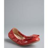 Prada Coral Patent  - Women's Ballet Flat Shoes | Baletkebi | ბალეტკები 