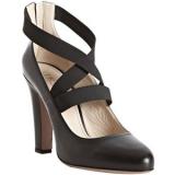 Prada Black Elastic Pumps - Women's Platform Pumps