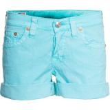 True Religion Romy Boyfriend Caribbean Rolled-Up Chino Shorts - shorts | შორტები | shortebi 
