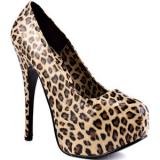 Viva Bordello Mile High City - Cheetah Print Pu - Women's Platform Pumps | Platformebi | პლატფორმები 