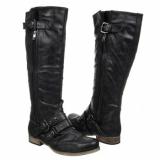 Womens Boots - CARLOS BY CARLOS SANTANA  Women's Hart   Black - QALIS CHEQMEBI - ქალის ჩექმები