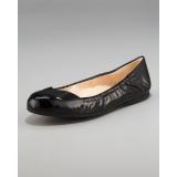 Prada Patent Ballet Flat  - Women's Ballet Flat Shoes | Baletkebi | ბალეტკები 