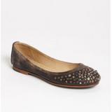 Frye 'Carson Stud' Flat Grey - Women's Ballet Flat Shoes | Baletkebi | ბალეტკები 