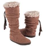 Womens Boots - Muk Luks  Women's Winona Texture Cuff   Aged Rope - QALIS CHEQMEBI - ქალის ჩექმები