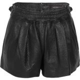 Isabel Marant Abon textured-leather shorts - shorts | შორტები | shortebi 