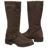 Womens Boots - Dingo  Women's DI7393   Dk Brown Goat Engine - QALIS CHEQMEBI - ქალის ჩექმები